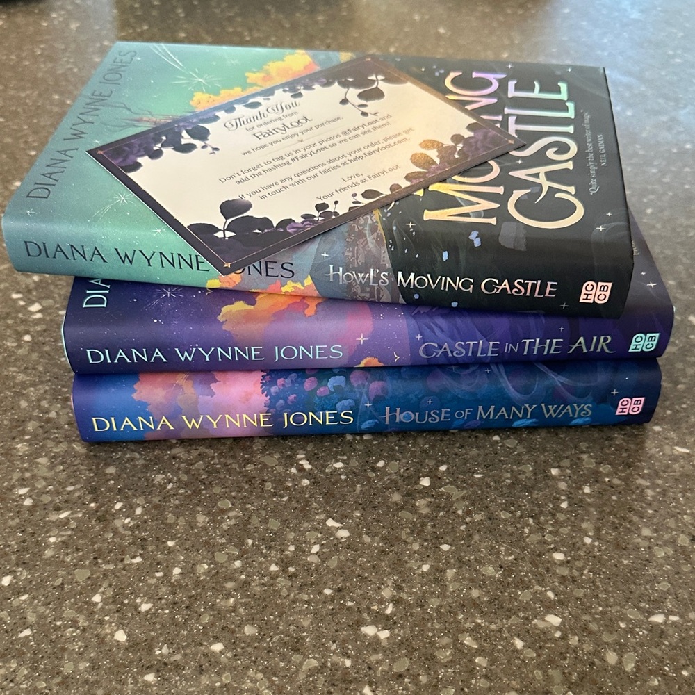 Fairyloot howls moving castle Diana Wynne Jones Fantasy Book Set - Picture 10 of 11